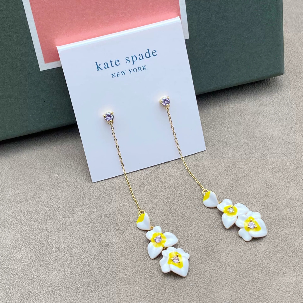 kate spade Plumeria Drop Earrings